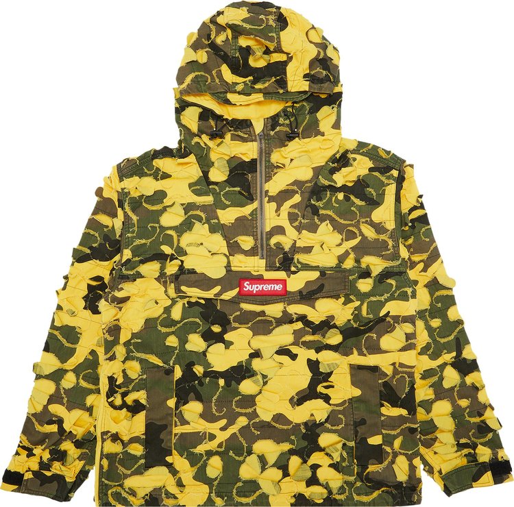 Анорак Supreme x Griffin Anorak 'Yellow Camo', желтый