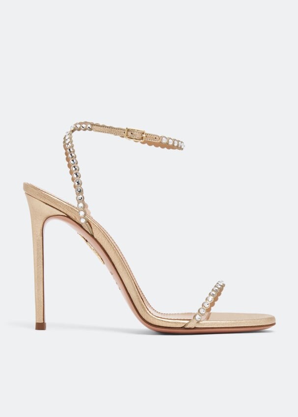 

Сандалии AQUAZZURA Mini-Tequila sandals, золотой