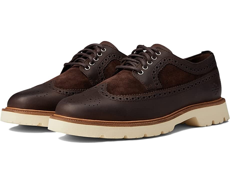 

Оксфорды American Classics Long Wing Cole Haan, темный шоколад