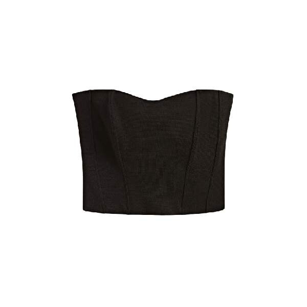 

Топ-бюстье Massimo Dutti Bustier, черный