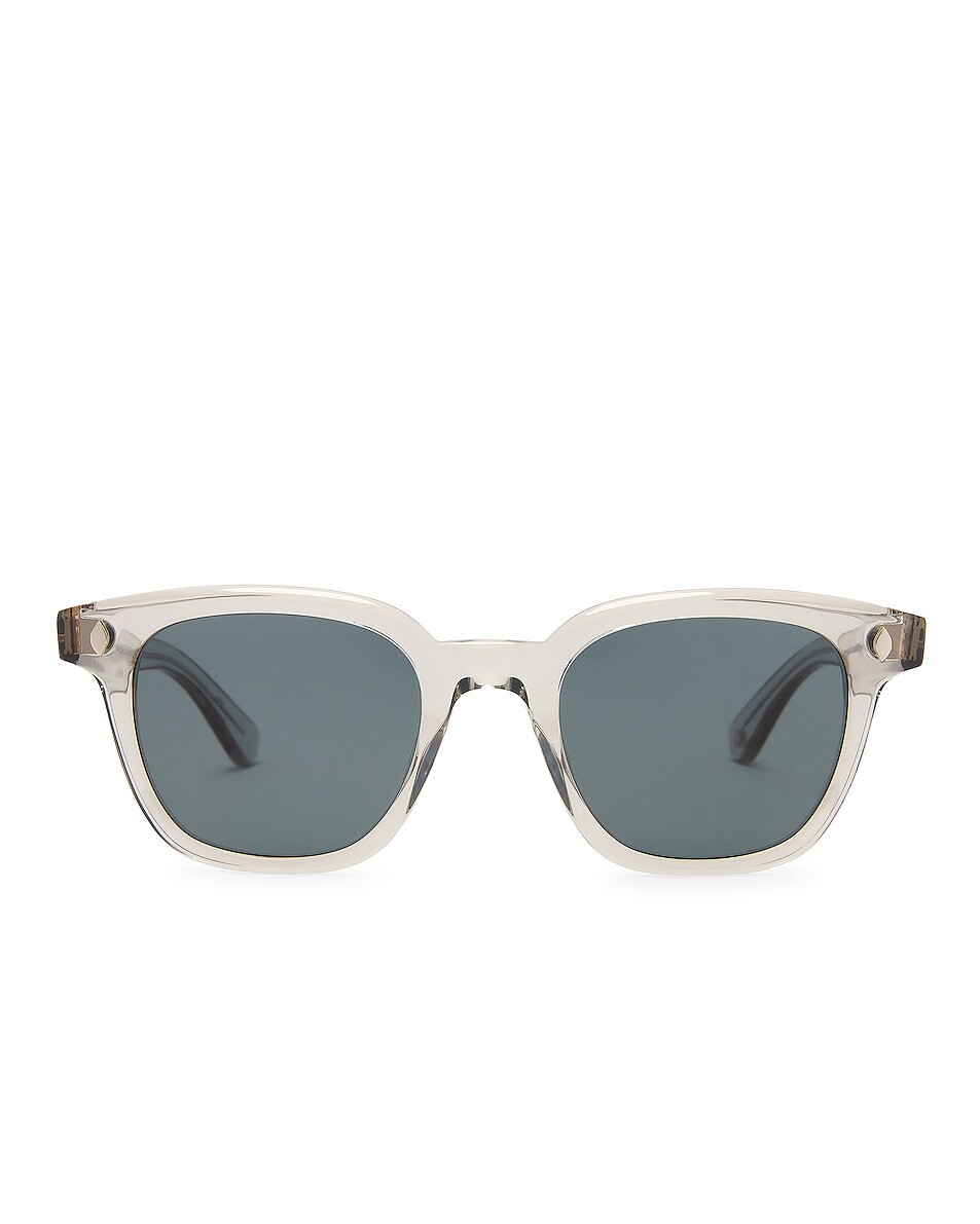 

Солнцезащитные очки Garrett Leight Broadway Sun, цвет Crystal & Blue Smoke