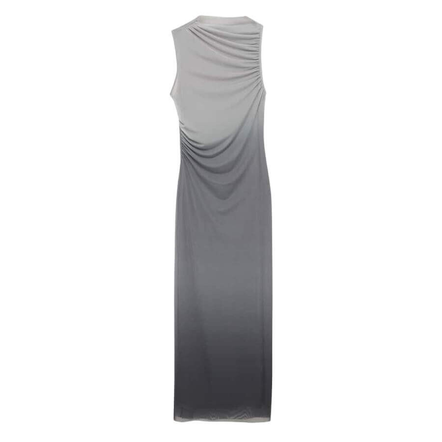 

Платье Pull&Bear Tie-Dye Tulle, серый