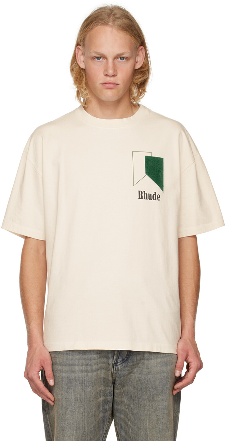 

Спортивная футболка Off-White Rhude, Белый