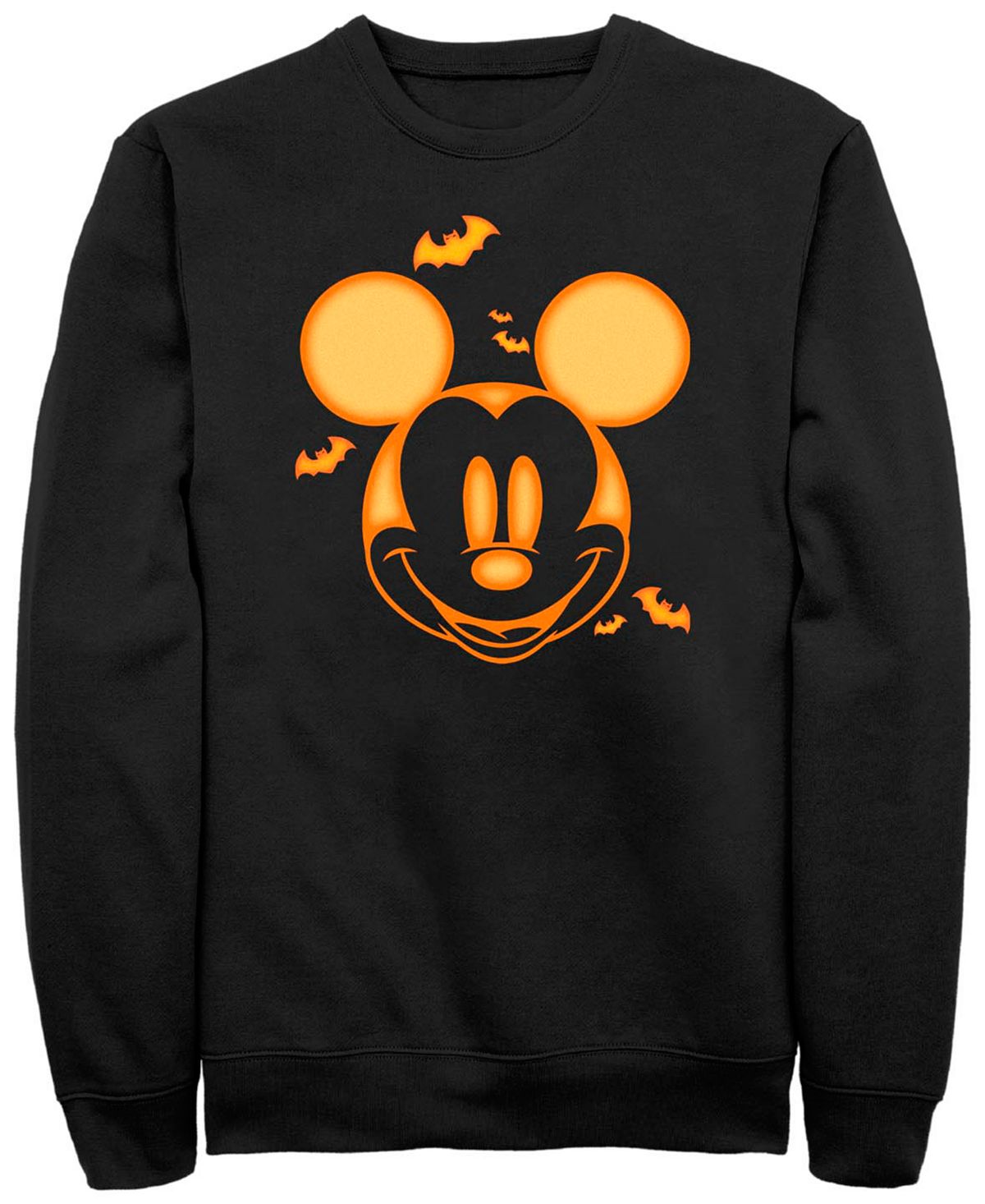 цена Мужской флисовый пуловер mickey classic mickey pumpkin crew Fifth Sun, черный