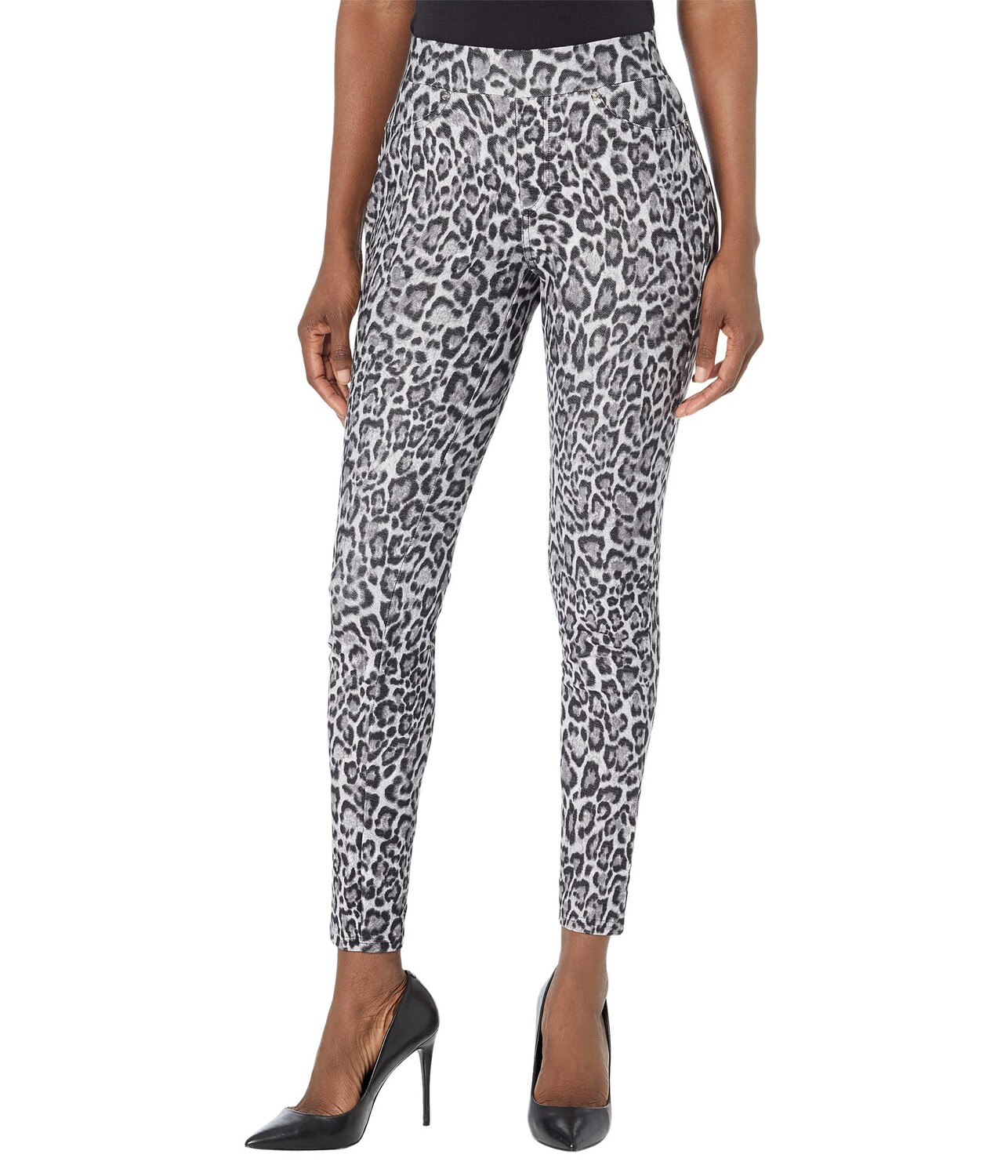 

Леггинсы MICHAEL Michael Kors, Print Twill Pull-On Leggings