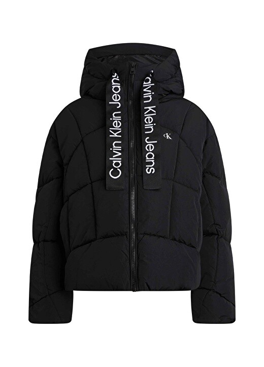 

Черное женское пальто Calvin Klein Jeans, Черный