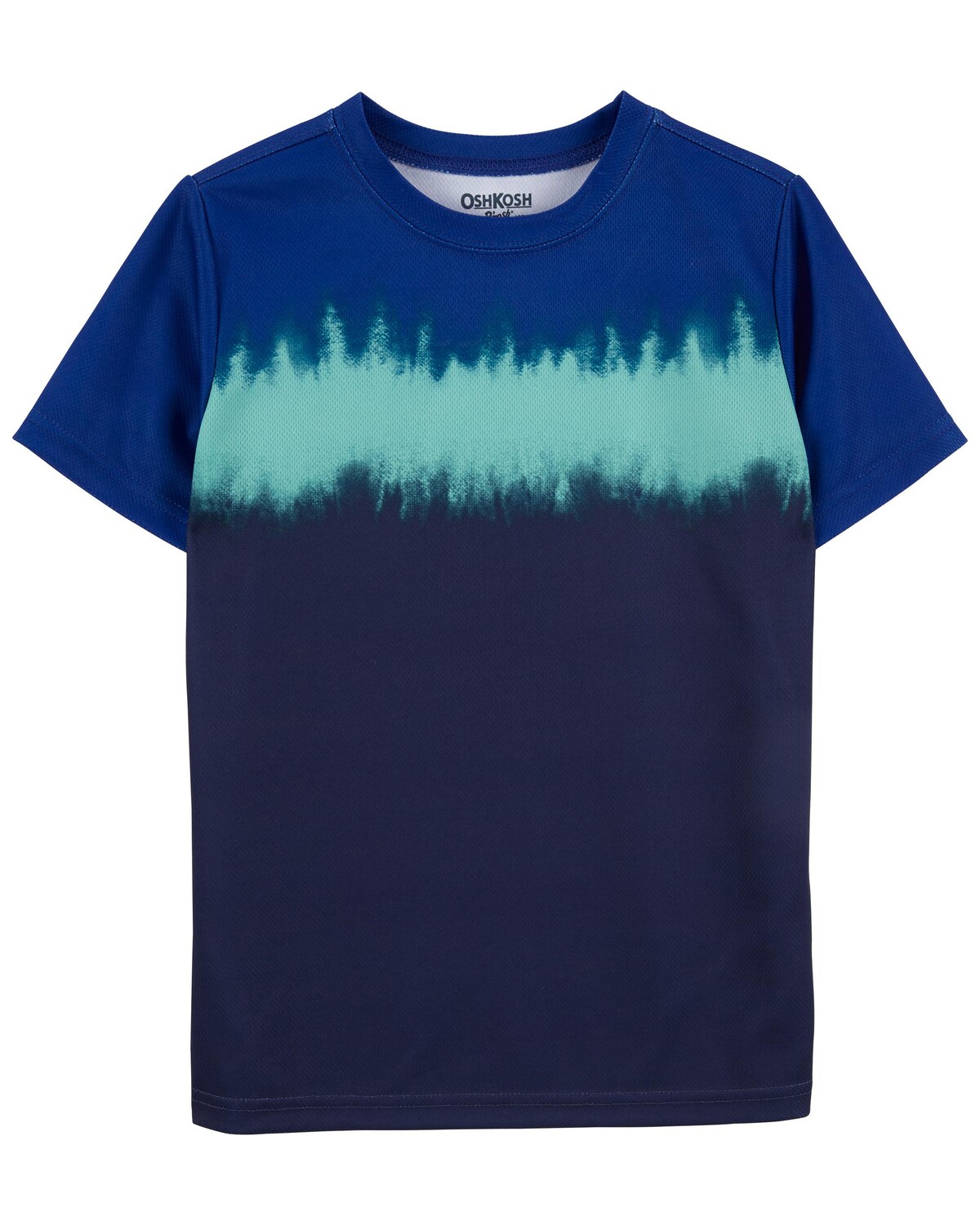 

Футболка Kid Tie-Dye Stripe Sporty Mesh Carter's, бирюзовый
