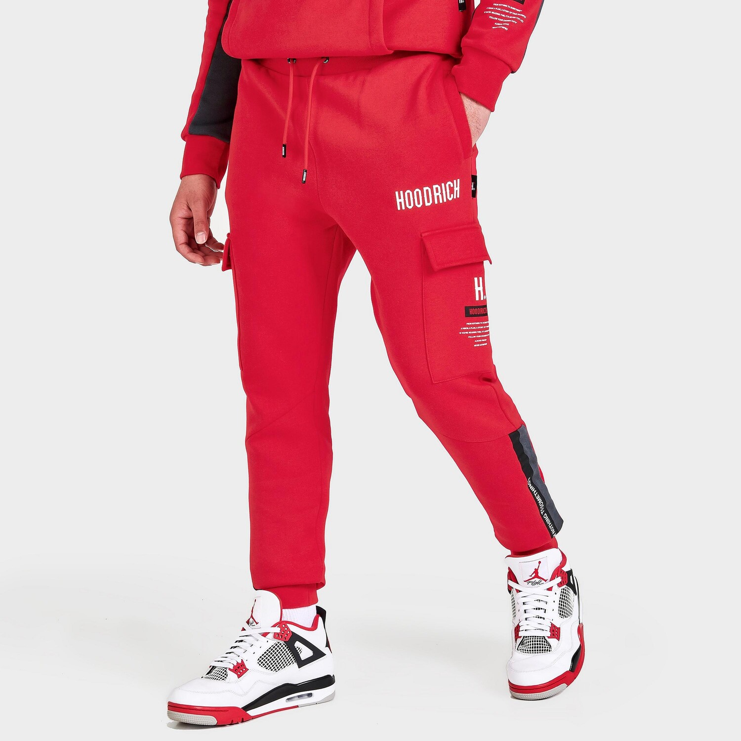 

Мужские брюки-карго Hoodrich OG Rosco Cargo Jogger, красный