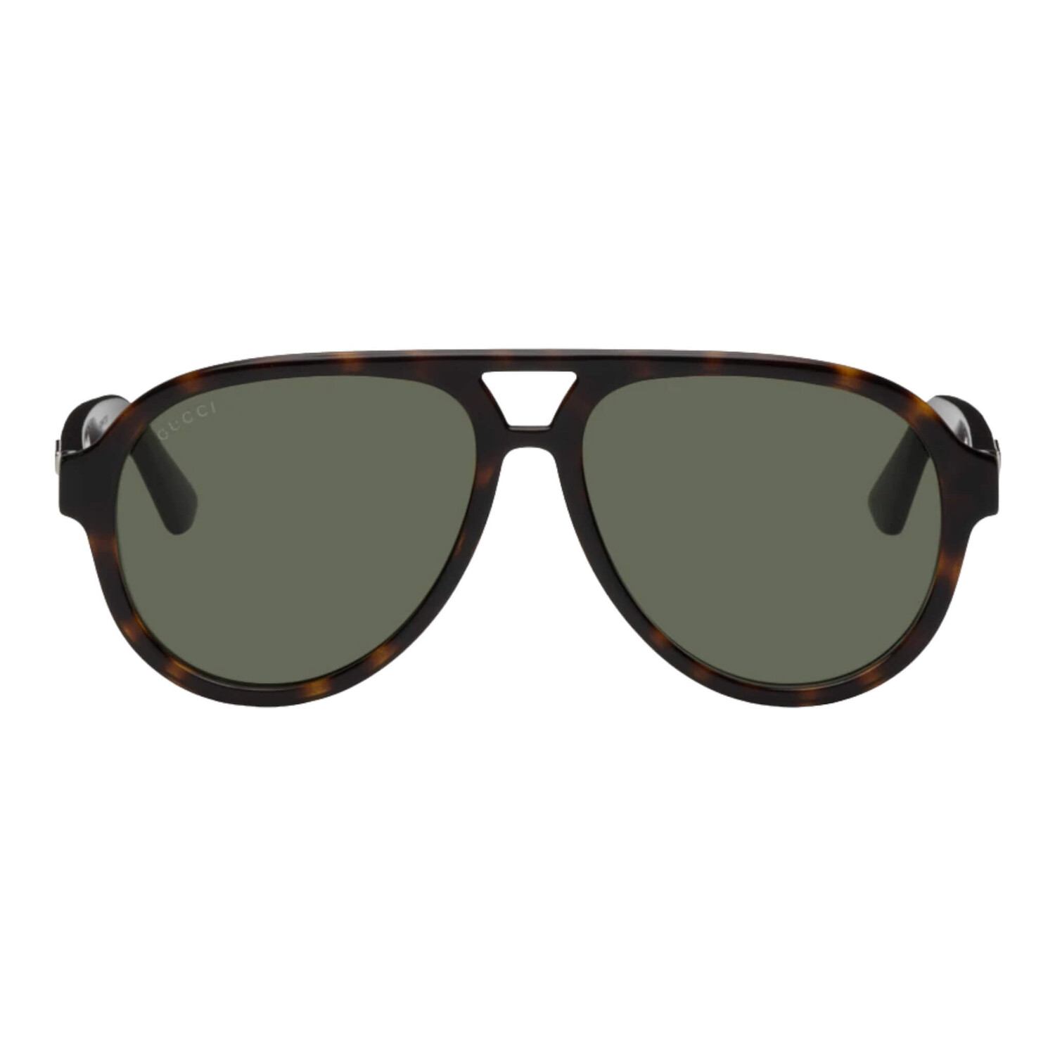 

Солнцезащитные очки Gucci Aviator, коричневый