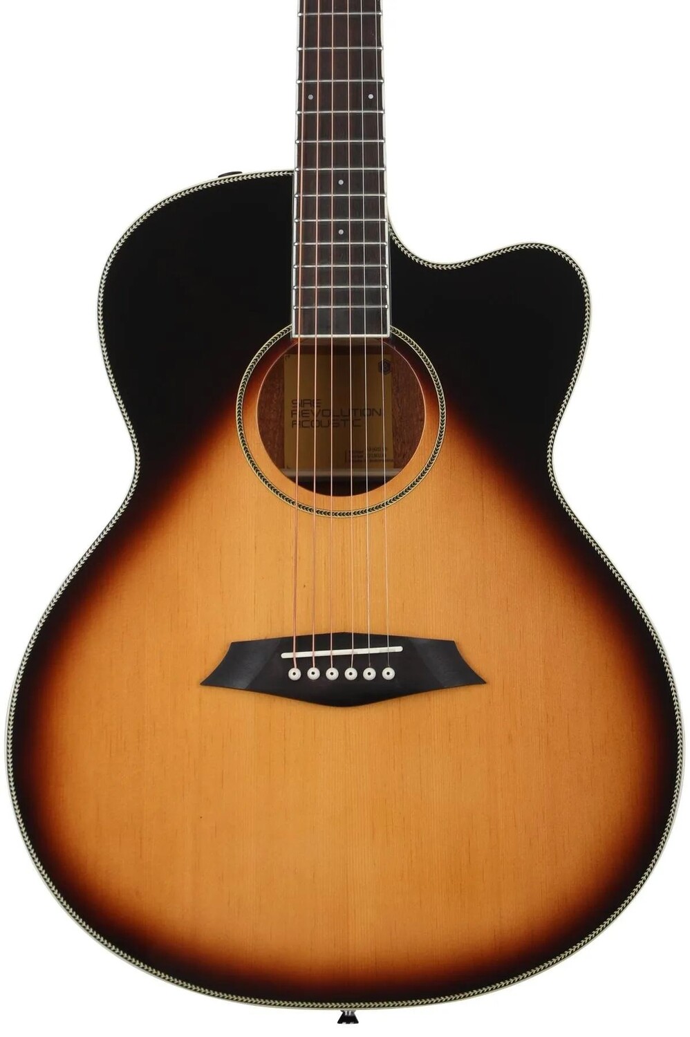 

Акустическая гитара Sire Larry Carlton A3 Grand Auditorium — винтаж Sunburst