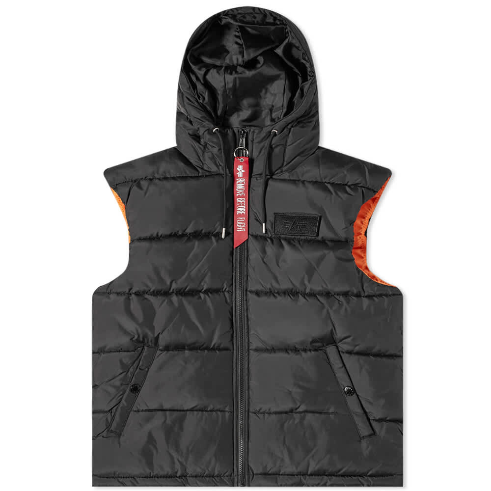 

Пуховик с капюшоном Alpha Industries