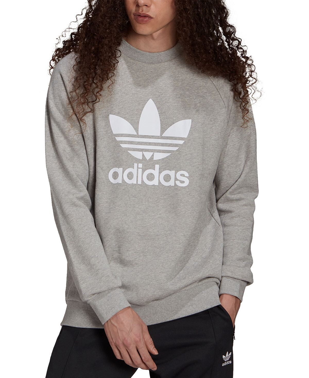 

Мужская толстовка с трилистником originals adidas