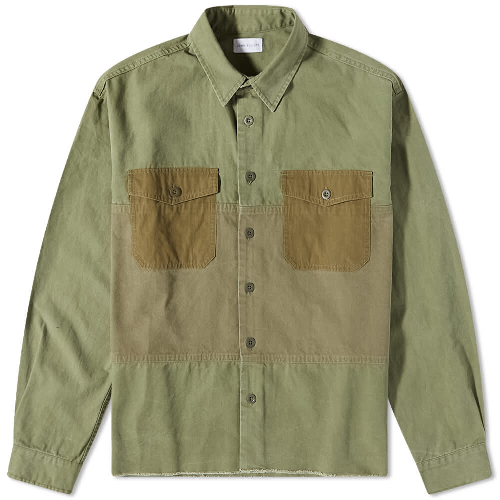 

Рубашка John Elliott Paneled Military Shirt