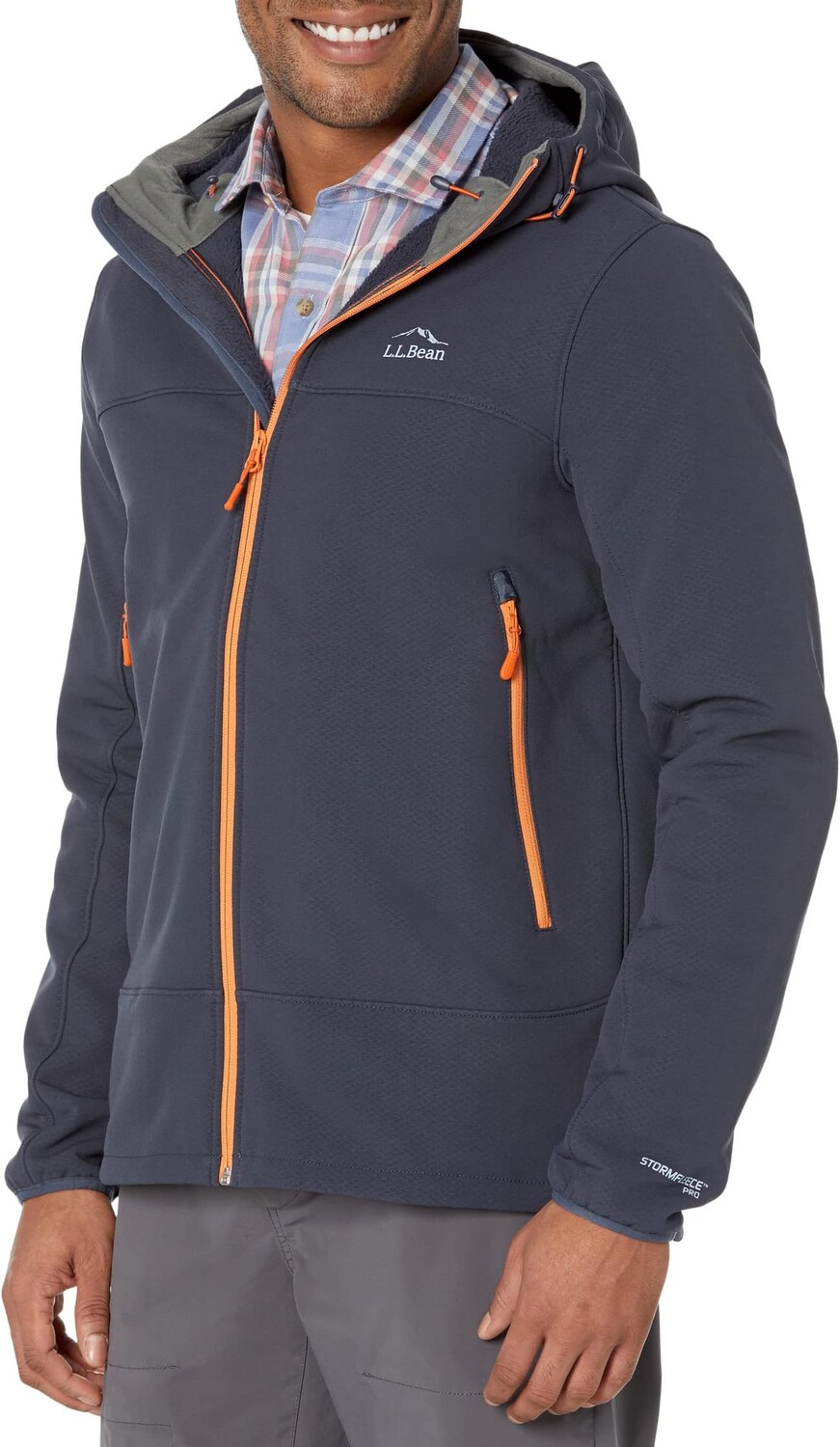 

Толстовка Storm Fleece Pro Hoodie L.L.Bean, цвет Carbon Navy