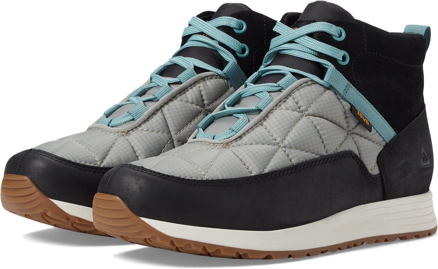 

Ботинки на шнуровке ReEmber Commute WP Teva, цвет Black/Grey
