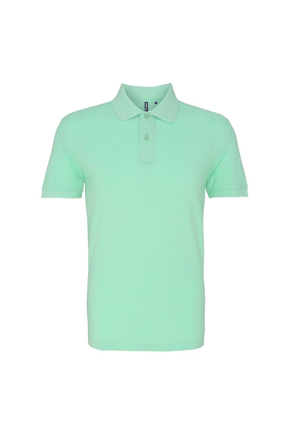 цена Простая рубашка-поло с короткими рукавами Asquith & Fox, зеленый