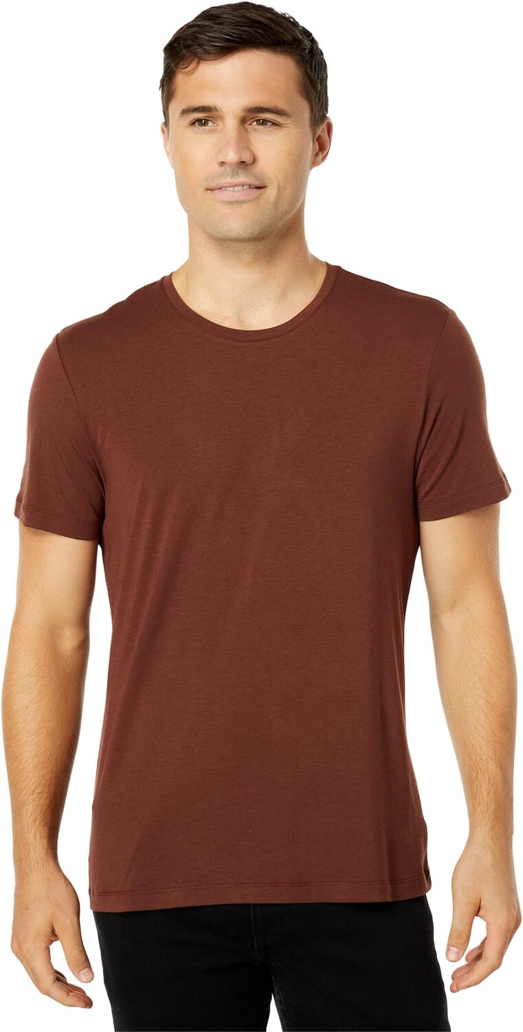 

Футболка Paige Cash Crew Neck Tee in Ruby Rum, цвет Ruby Rum
