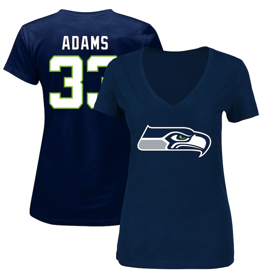 

Футболка с именем и номером Fanatics Branded Seattle Seahawks, нави