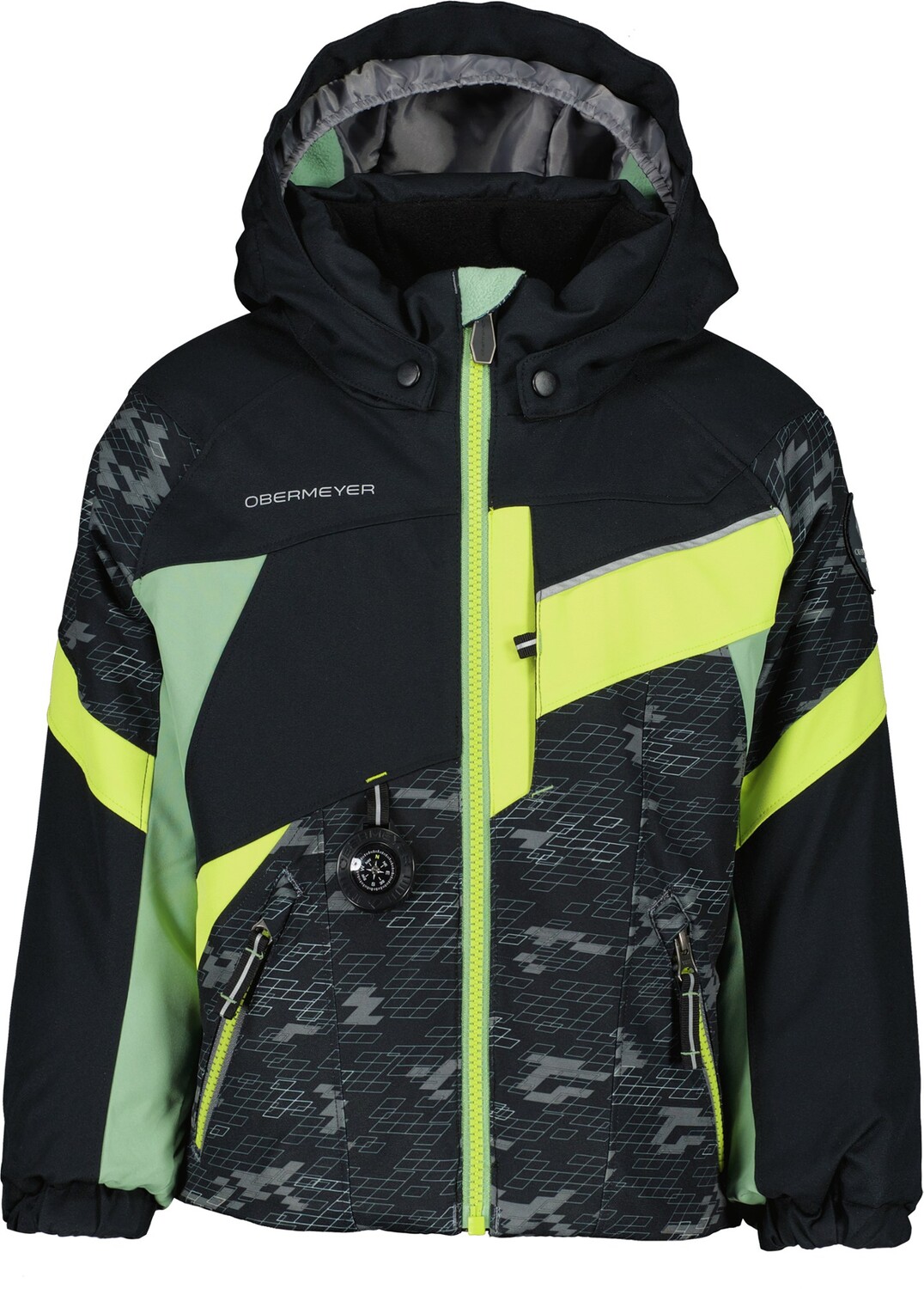 

Утепленная куртка Super G – для малышей Obermeyer, черный
