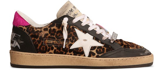 

Кожаные кроссовки Ball Star с ламинированной звездой, ограниченная серия Golden Goose