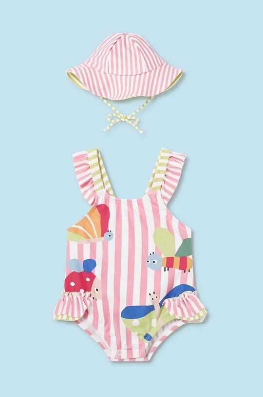 

Цельный купальник для новорожденных Mayoral Newborn, розовый