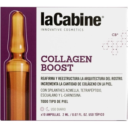 Collagen Boost 10 ампул по 2 мл - упаковка из 10 шт., La Cabine
