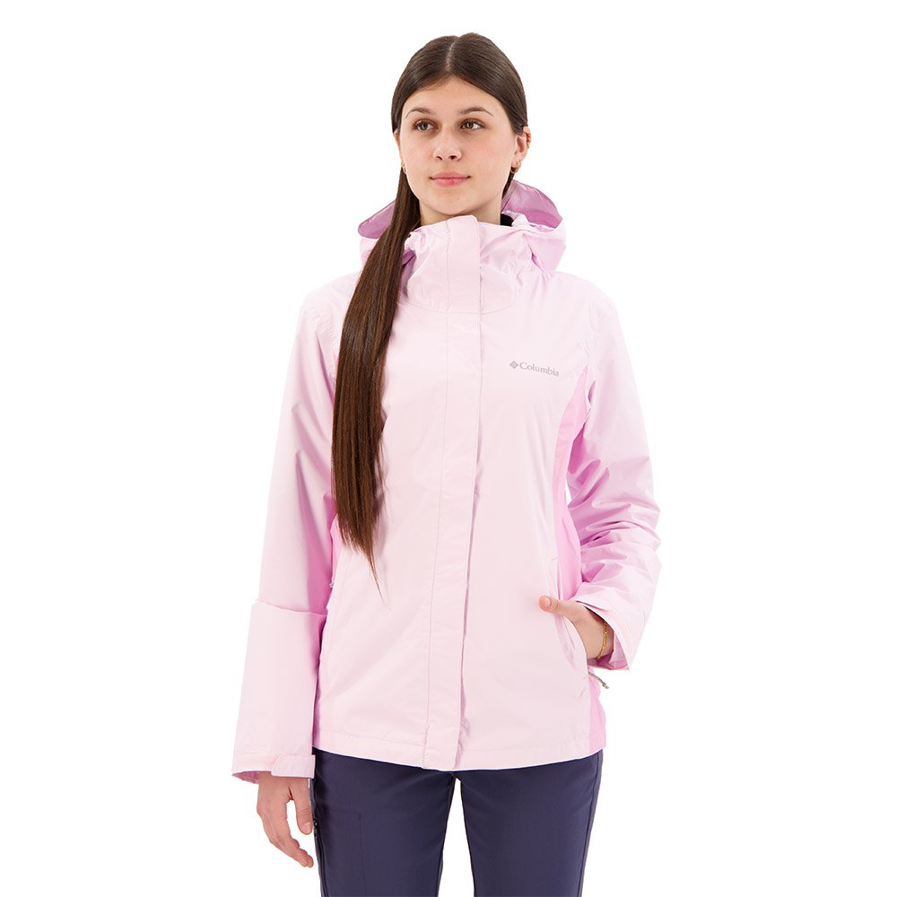 Куртка Columbia Arcadia II Hoodie Rain, розовый