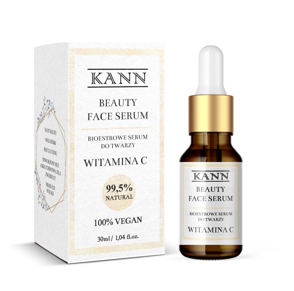 

KANN Beauty Face Serum биоэфирная сыворотка для лица с витамином С 30мл