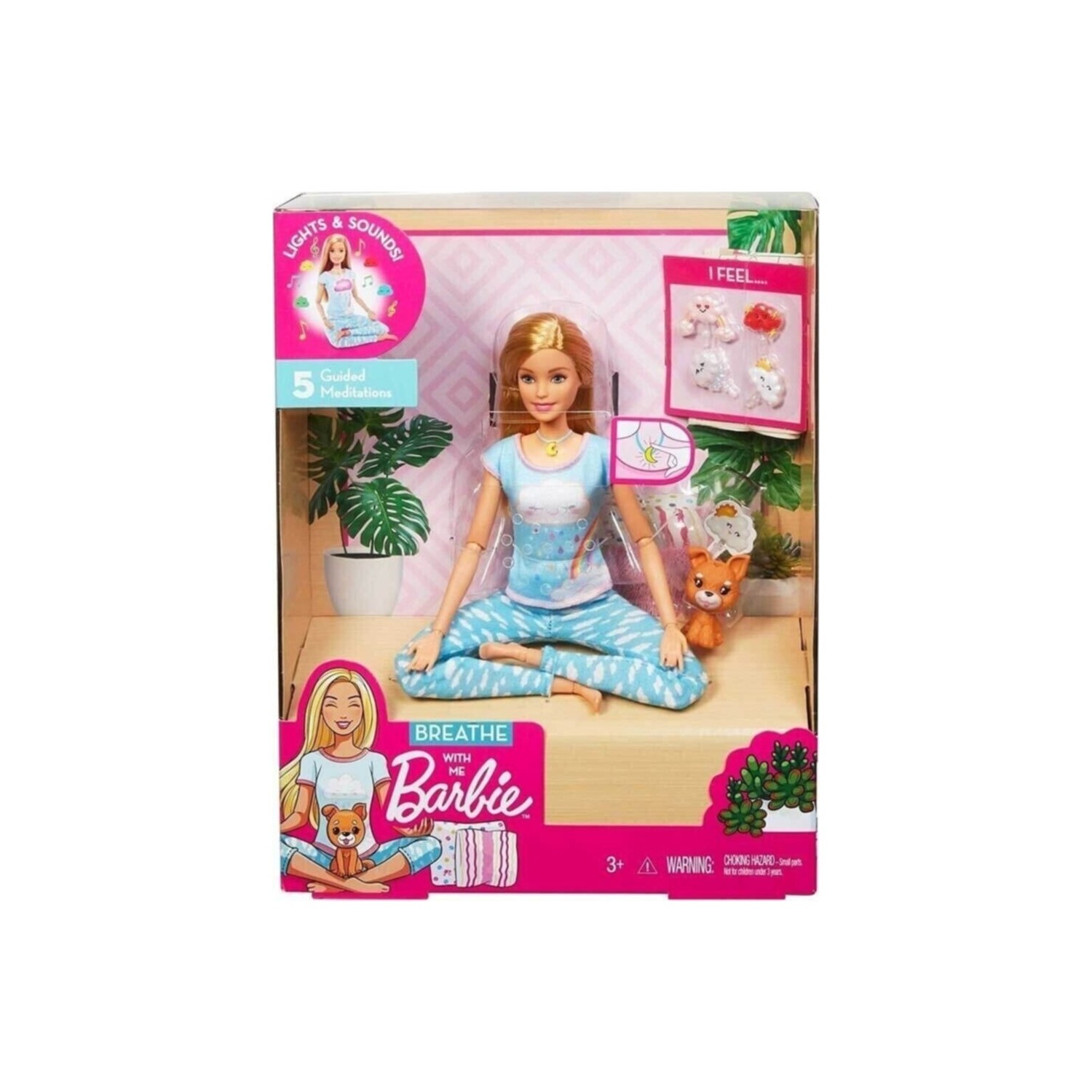 

Кукла для дыхательных упражнений Barbie Wellness