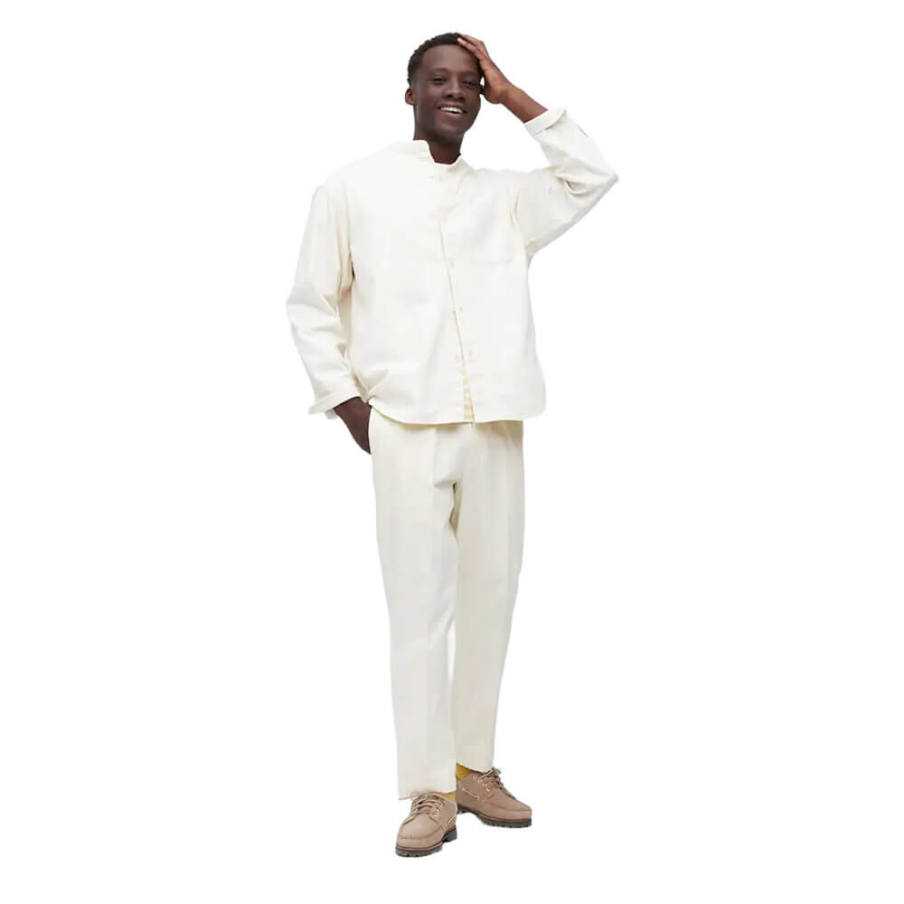

Брюки Uniqlo Smart Cotton Ankle Length, светло-бежевый