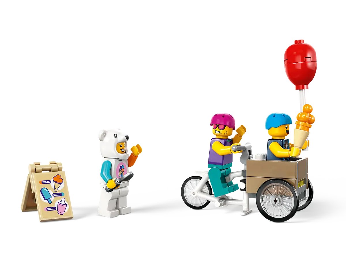 Конструктор Lego City Ice-Cream Shop 60363, 296 деталей