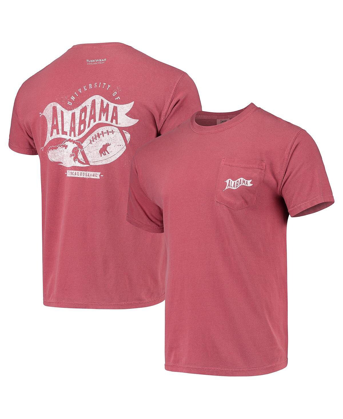

Мужская футболка crimson alabama crimson tide banner wave comfort colours Tuskwear