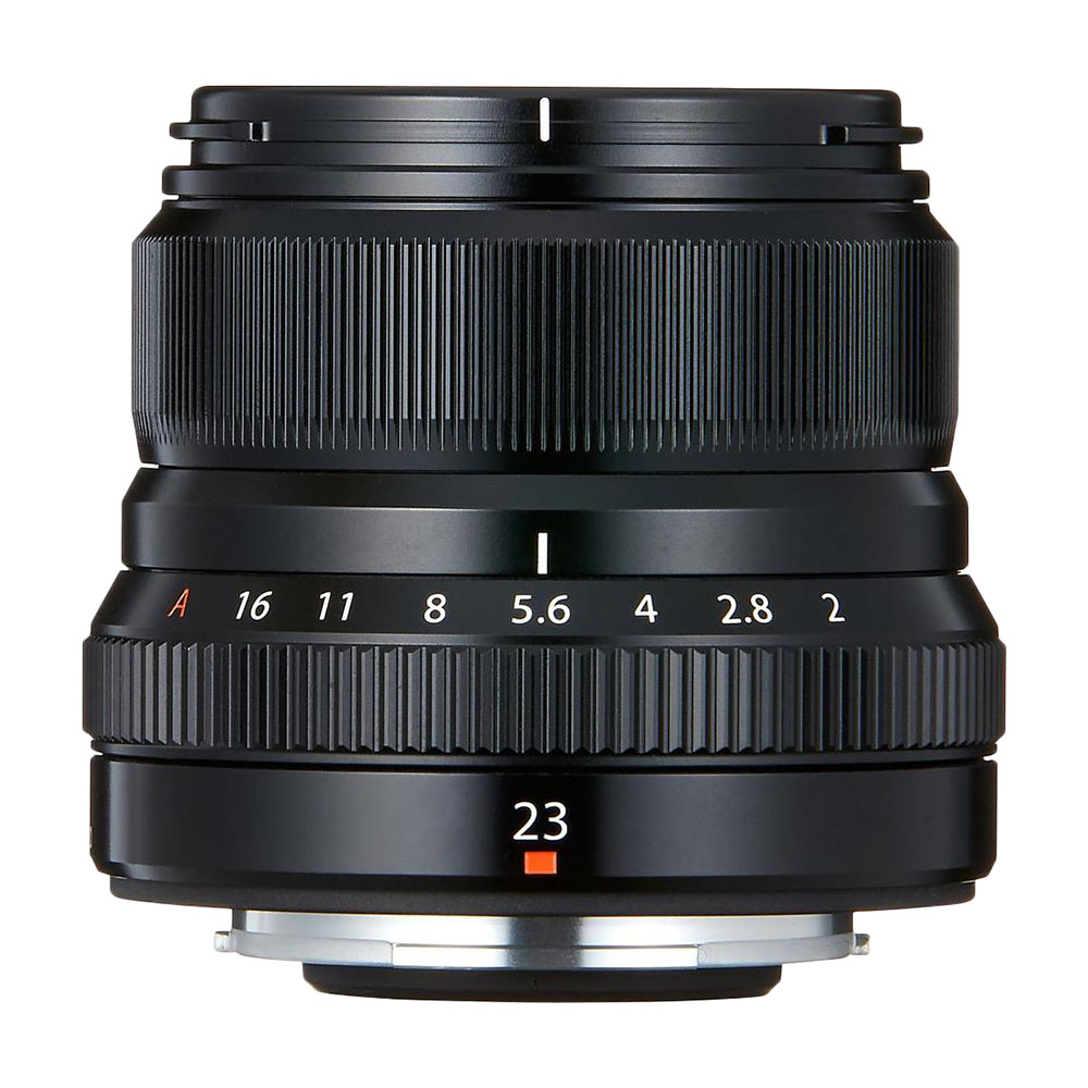 Объектив Fujifilm XF 23mm f/2 R WR, черный haoge lh x23 square metal lens hood shade with cap for fujifilm xf 23mm f1 4 r xf56mm f1 2 xf 56mm f1 2 apd lens