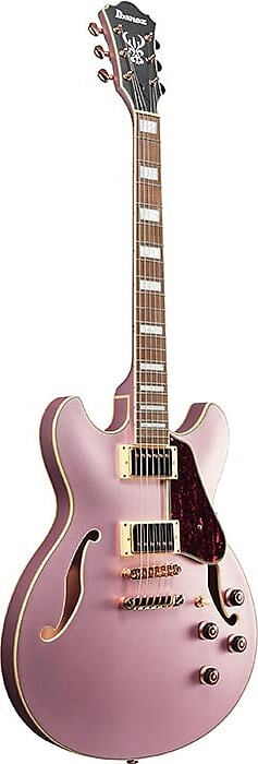 

Ibanez AS73G-RGF Artcore Semi-Hollow - Rose Gold Metallic Flat