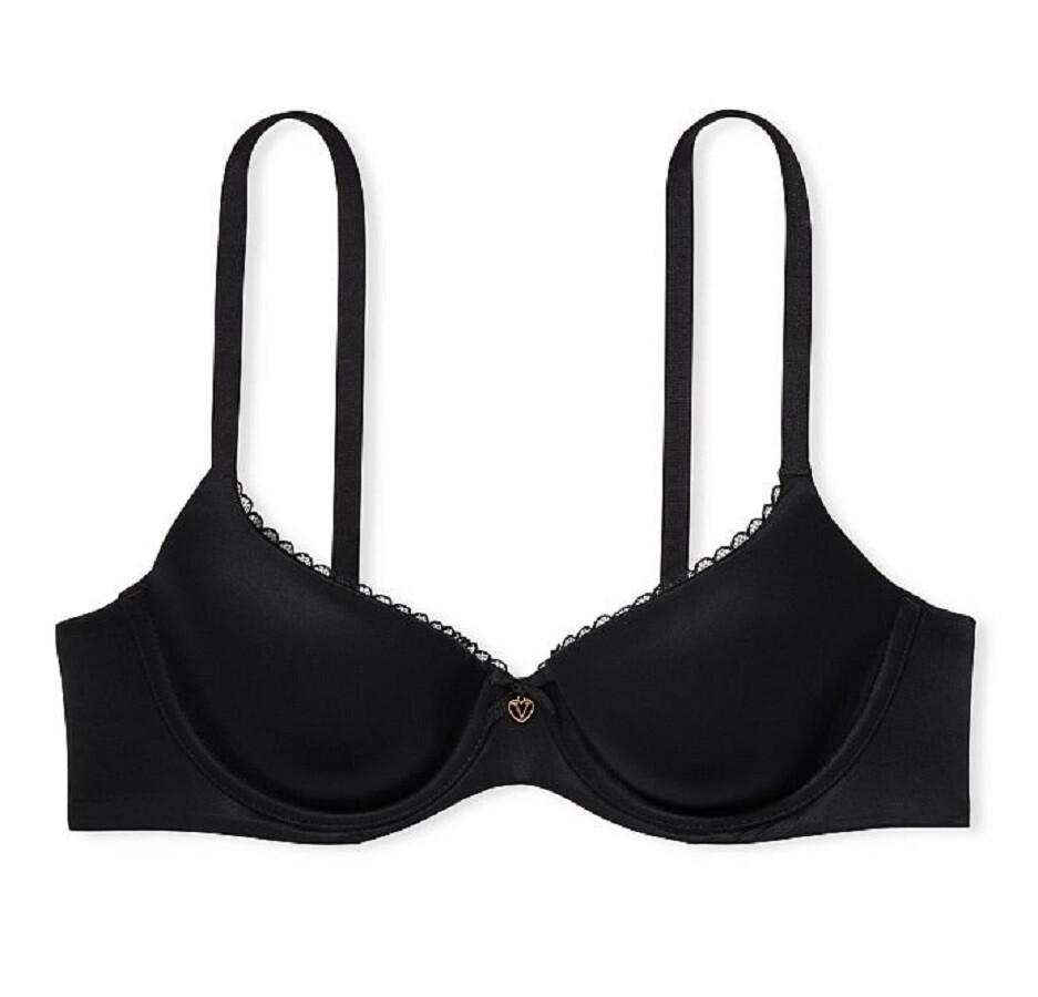 

Бюстгальтер Victoria's Secret Body By Victoria Smooth Lightly Lined Demi, черный