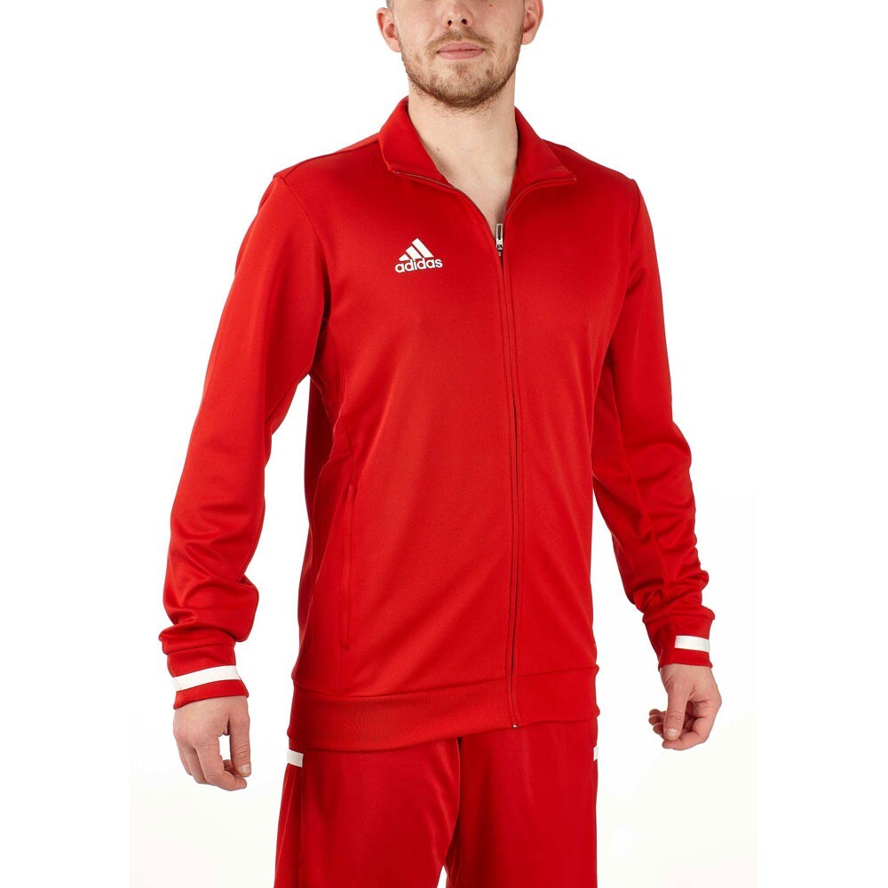 

Толстовка Adidas T19 TRK, красный/белый