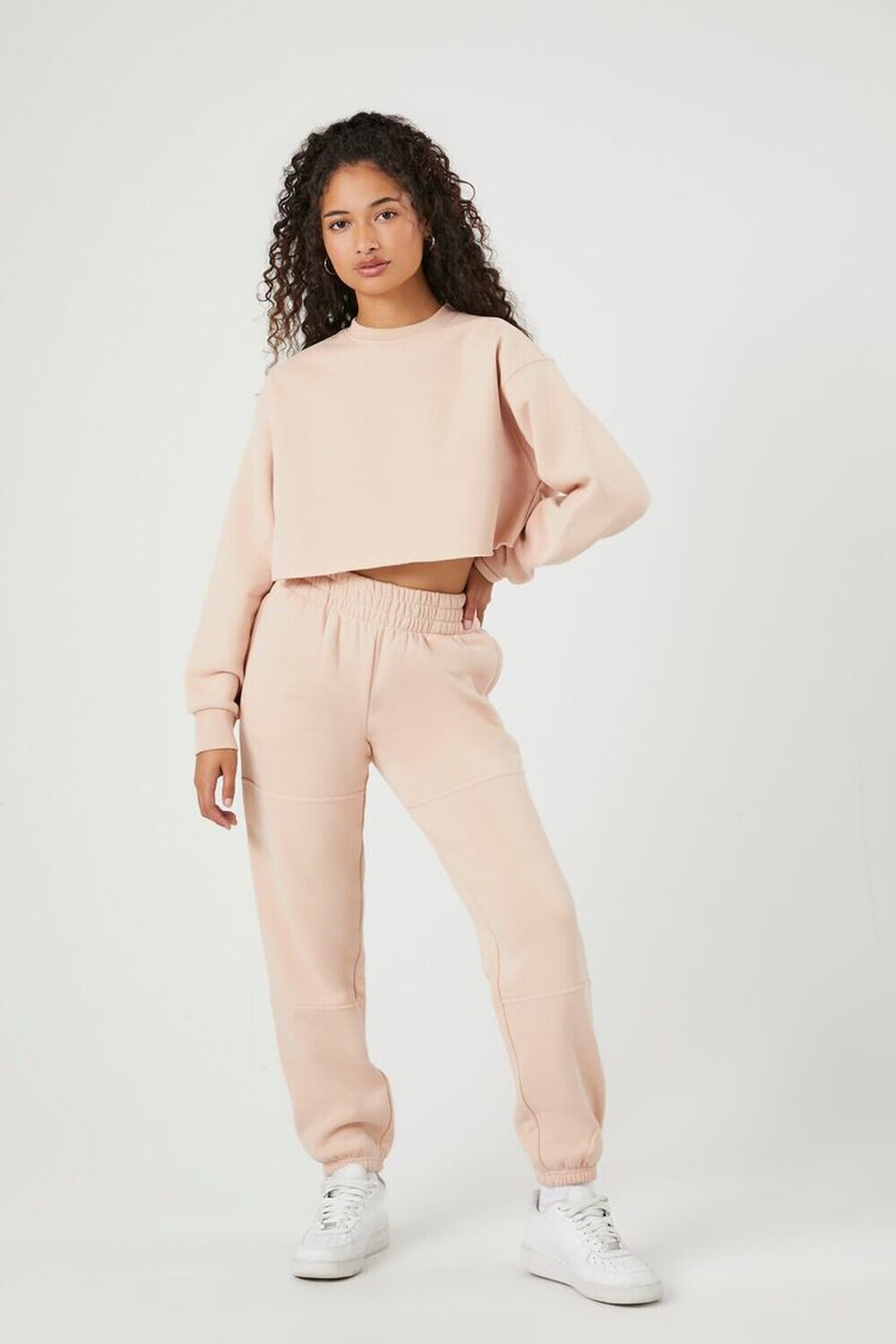 

Флисовые джоггеры с манжетами Forever 21