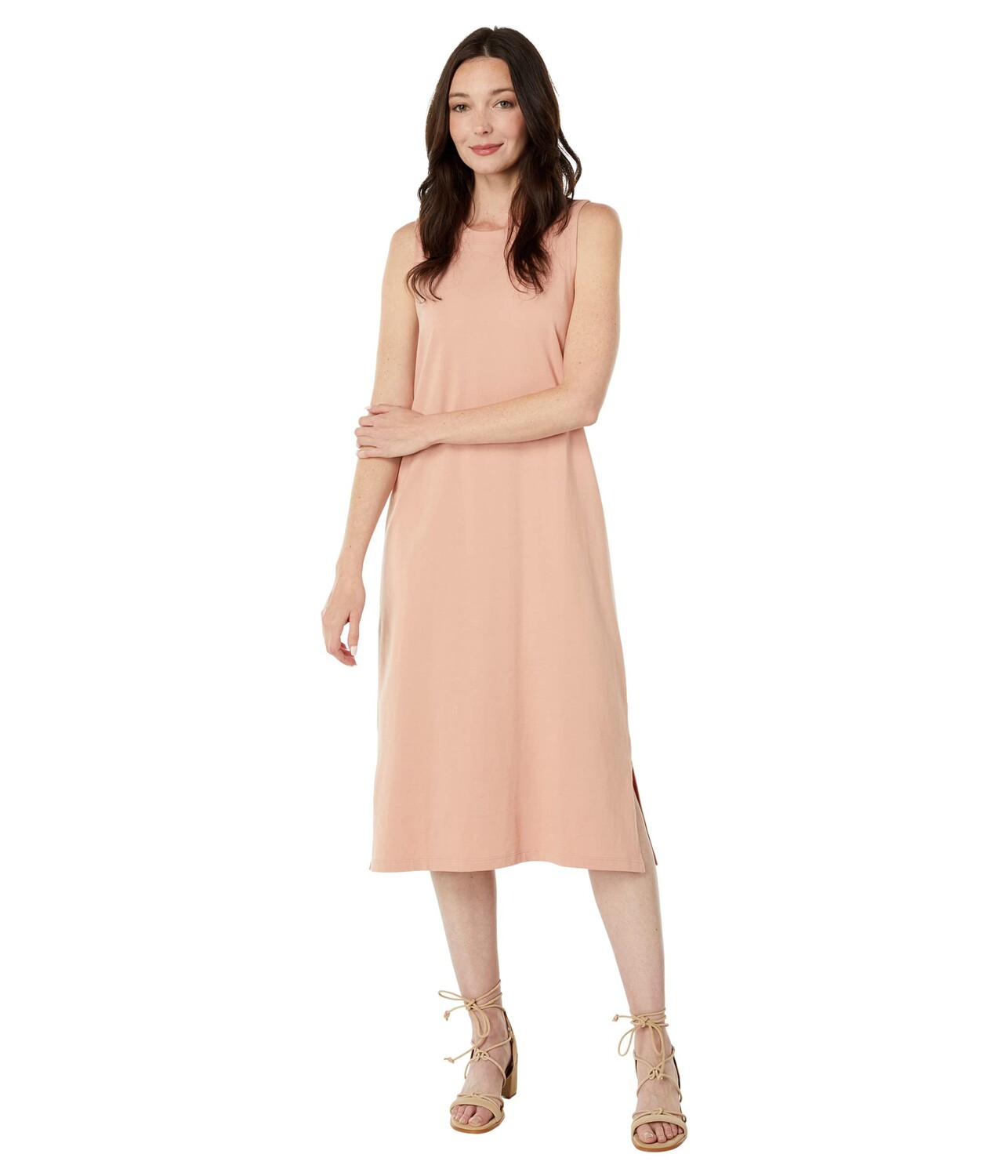 

Платье Madewell, Organic Cotton Crewneck Tank Midi Dress