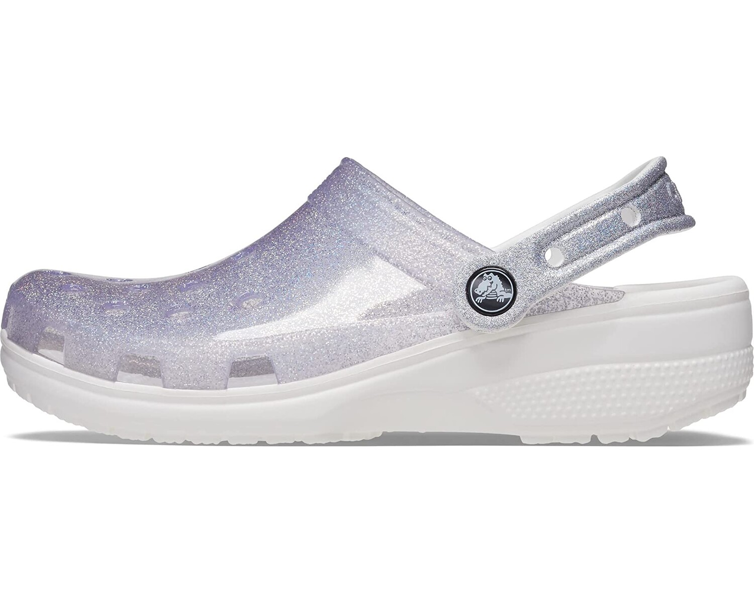 

Сабо Classic Translucent Clog Crocs, белый