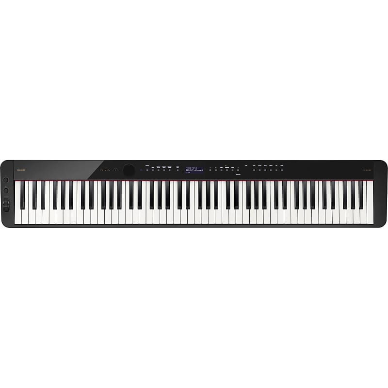 Тонкое цифровое пианино Casio Privia PX-S3100, 88 клавиш, черное PX-S3100BK