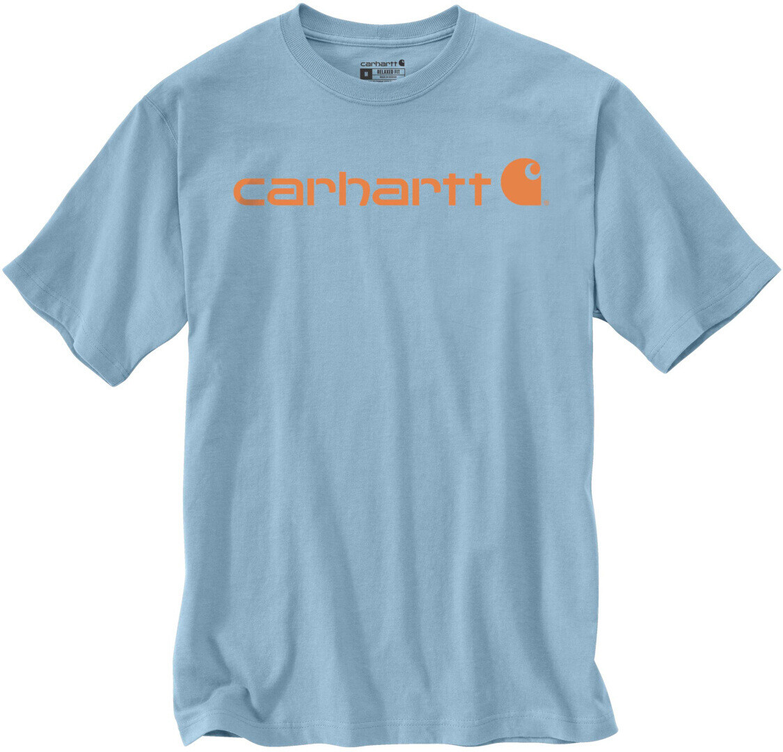 

Футболка Carhartt EMEA Core Logo Workwear Short Sleeve, синий