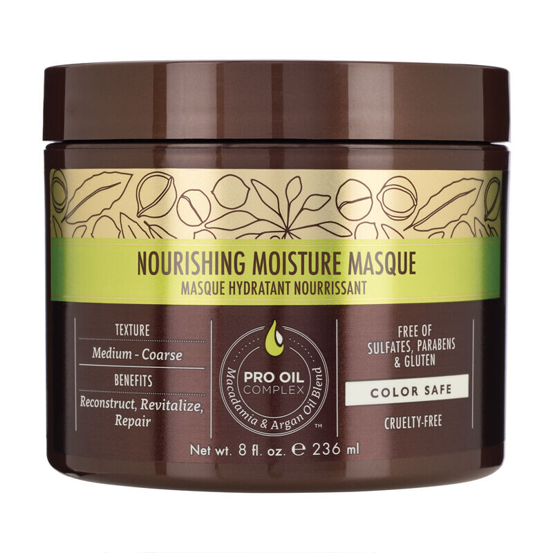 Macadamia Professional Nourishing Moisture питательная маска для нормальных и густых волос, 236 мл macadamia nourishing moisture питательная маска для волос 500 мл банка