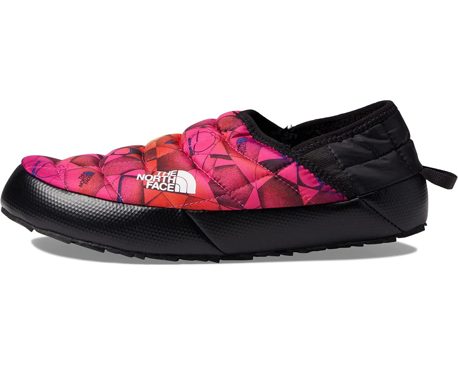 

Слипперы Thermoball Traction Mule V The North Face, мистер пинк розовый экспедиционный принт