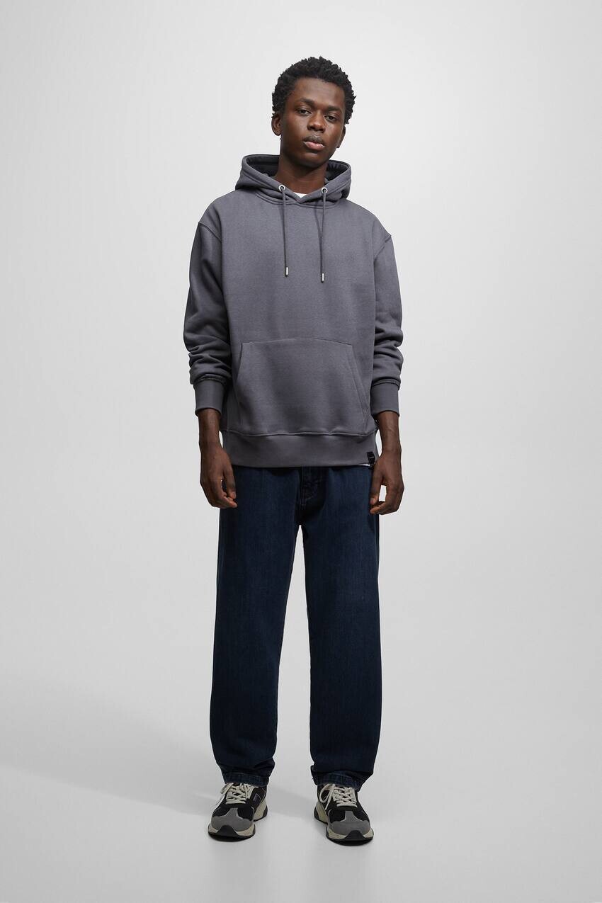 

Джинсы широкого кроя Pull&Bear, лавандовый синий