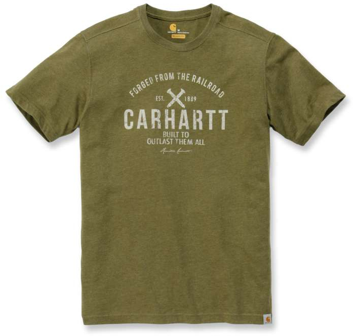 

Футболка Carhartt EMEA Outlast, оливковый