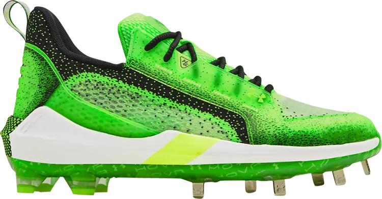 

Бутсы Under Armour Harper 6 Low ST Hyper Green, зеленый