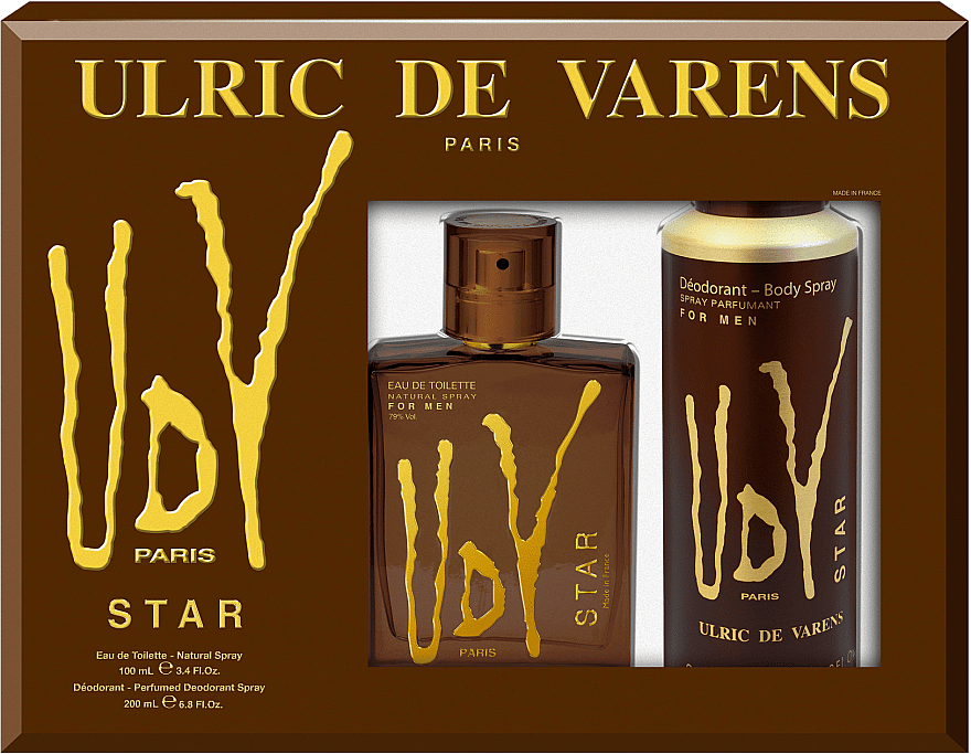 Парфюмерный набор Ulric De Varens Star женская парфюмерия ulric de varens vanille caramel