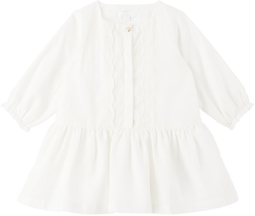 

Детское платье с вышивкой Off-White Chloé
