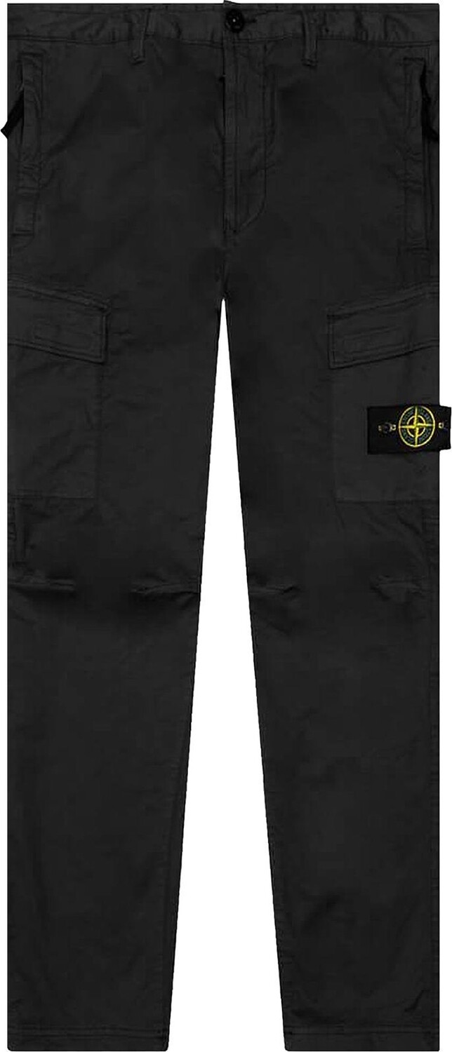 

Брюки Stone Island Cargo Pants 'Black', черный