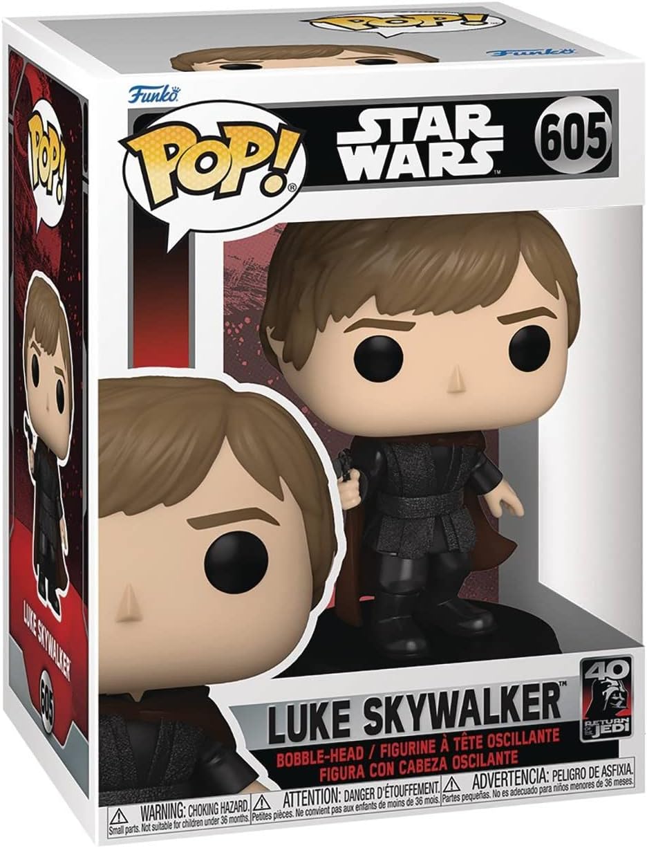 Фигурка Funko Pop! Star Wars: Return of The Jedi 40th - Luke Skywalker фигурка star wars funko pop episode 6 return of the jedi 40th anniversary holographic luke skywalke